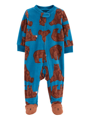 Pijama albastru cu ursuleti