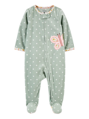 Pijama verde fluturasi