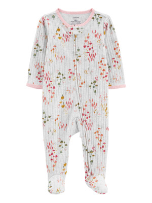 Pijama gri si roz