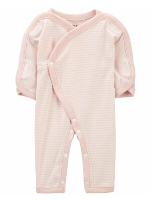 Pijama roz cu dungi