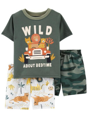 Carter's Pijama 3 piese Safari 
