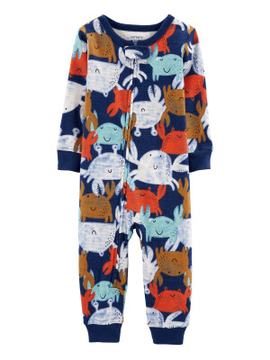 Pijama cu fermoar Crab