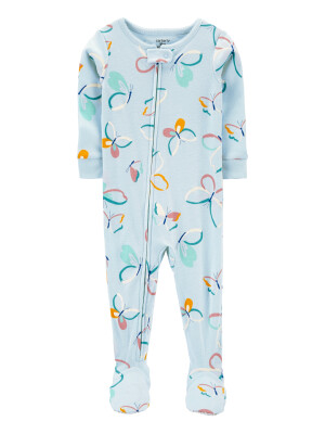 Carter's Pijama cu fermoar Fluturi