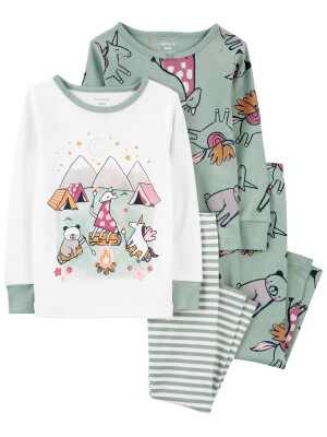 Set 2 pijamale din 2 piese unicorni
