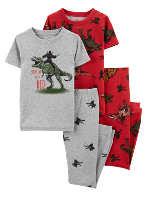 Carter's Set 2 pijamale Dinozaur