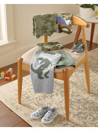 Carter's Set 2 piese tricou si pantaloni scurti Dinozaur