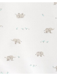 Carter’s Set 2 piese Elefantel pijama si caciulita