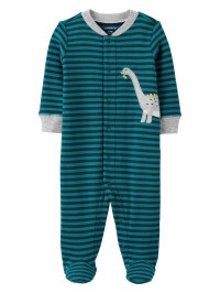 Carter's Pijama verde Dinozaur