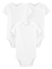 Carter’s Set 3 Piese body alb 100% Bumbac Organic