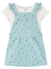Carter's Set 2 piese body si sarafan Flori