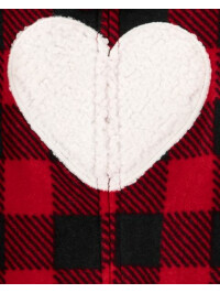 Carter's Pijama bebe cadrilata Inima