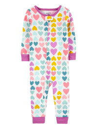 Carter's Pijama cu fermoar Inimioare 