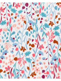 Carter's Set 2 piese bluza si salopeta Flori