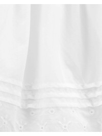 OshKosh Rochie alba brodata