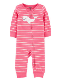 Carter's Pijama roz Balena 