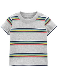 Carter’s Set 2 piese tricou cu dungi si salopeta