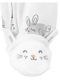Carter's Pijama cu fermoar reversibil Iepuras 