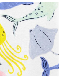Carter's Pijama cu fermoar Balene 