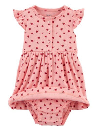 Carter's Set 2 piese rochita si cardigan Buburuza 