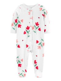 Carter's Pijama cu capse Flori 