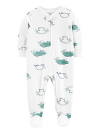 Carter's Pijama cu fermoar reversibil Testoasa 