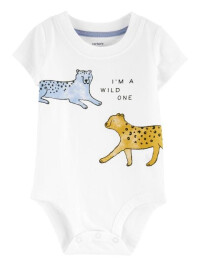 Carter's Set 3 piese camasa body si pantaloni Leopard