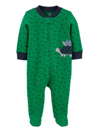 Carter's Pijama cu fermoar reversibil Testoasa 