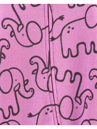 Carter's Pijama cu fermoar reversibil Elefant
