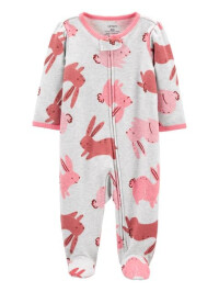 Carter's Pijama cu fermoar reversibil Iepuras