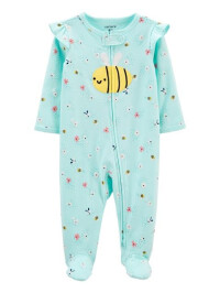 Carter's Pijama cu fermoar reversibil Albinuta 