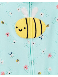 Carter's Pijama cu fermoar reversibil Albinuta 