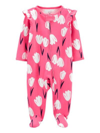 Carter's Pijama cu fermoar reversibil Lalele