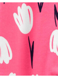Carter's Pijama cu fermoar reversibil Lalele