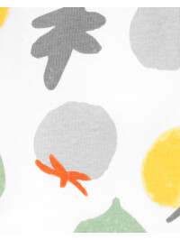 Carter's Set 2 piese pijama si caciulita Legume 