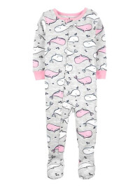 Carter's Pijama cu fermoar Balena