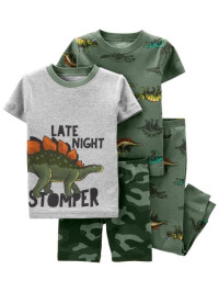 Carter's Set 2 pijamale Dinozaur