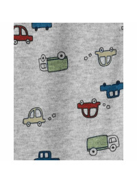Pijama gri cu autovehicule