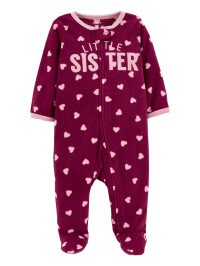 Carter's Pijama fleece Sora mai mica 