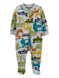 Carter's Pijama cu fermoar reversibil Elicopter 