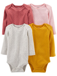 Carter's Set 4 piese body pastel
