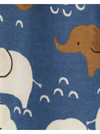 Carter's Pijama cu fermoar reversibil Elefant 
