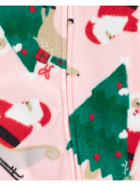 Pijama roz Craciun