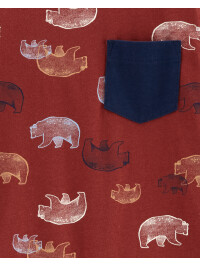 Carter's Set 2 piese bluza, pantaloni urs