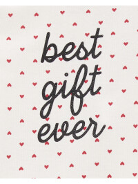 Set 3 piese pantaloni, body si pijama Best Gift Ever