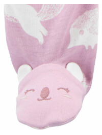 Pijama roz animale padure