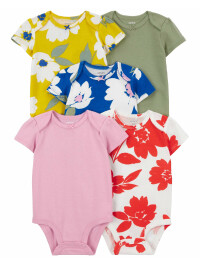 Set 5 piese body cu flori