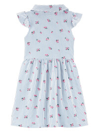 Carter’s Rochiță alb/albastra cu floricele