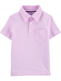 Carter’s Tricou tip polo cu dungi mov