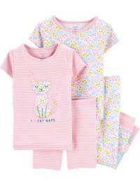 Carter's Set 2 pijamale Pisica