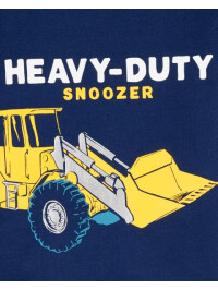 Carter's Set 2 pijamale Buldozer